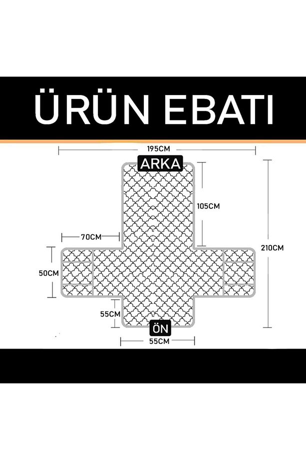 Sıvı Itici Özelliği Olan Tüy Ve Leke Tutmayan Yıkanabilir Koltuk Örtüsü Tek Kişilik Koltuk Şalı - 5