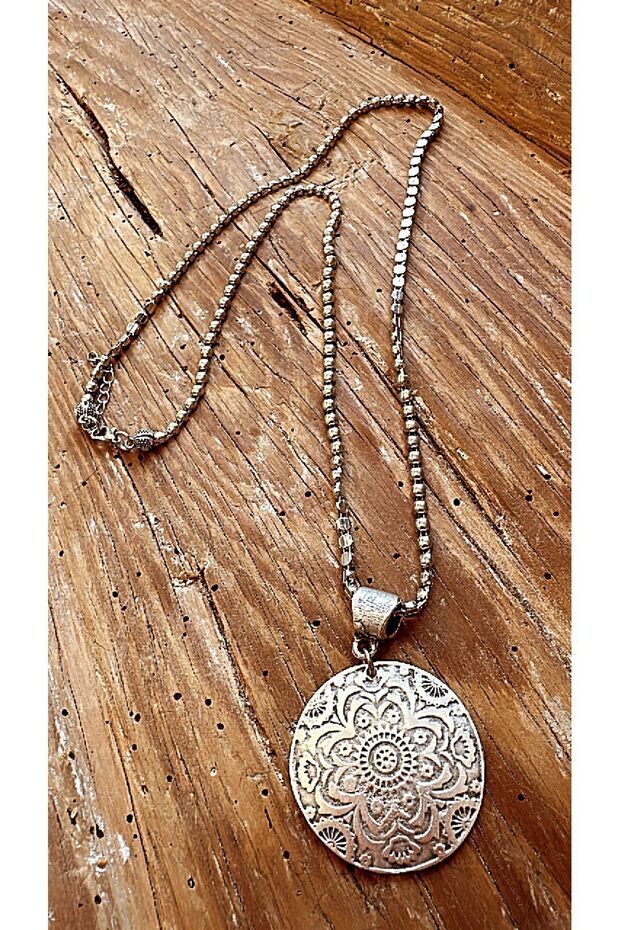 Basic long madalyon kolye - 1