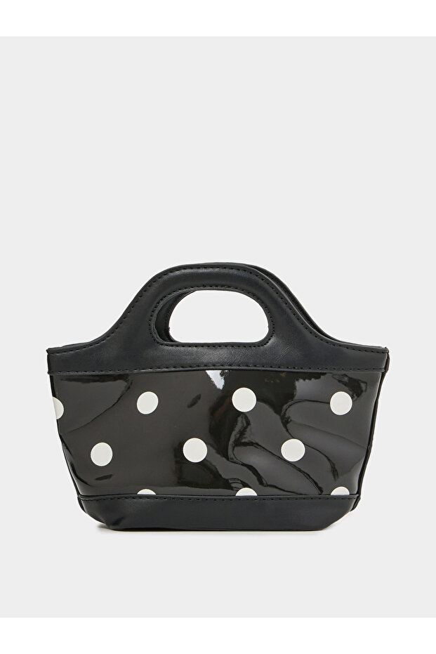 حقيبة يد صغيرة منقطة - 4