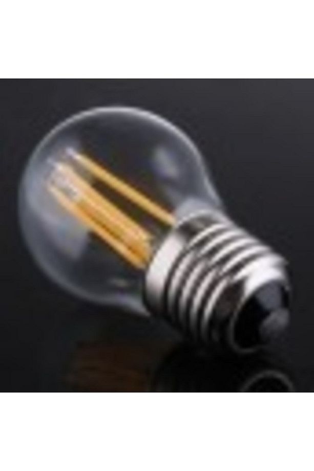 6 Watt Mini Top Ampul Led Filament G45 Şeffaf Cam Rustik Ampul E27 Duy 3000k Gün Işığı 6 Adet - 4