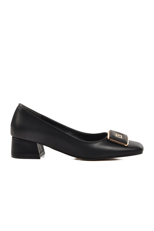 312240 Black Women's Heeled Shoes
