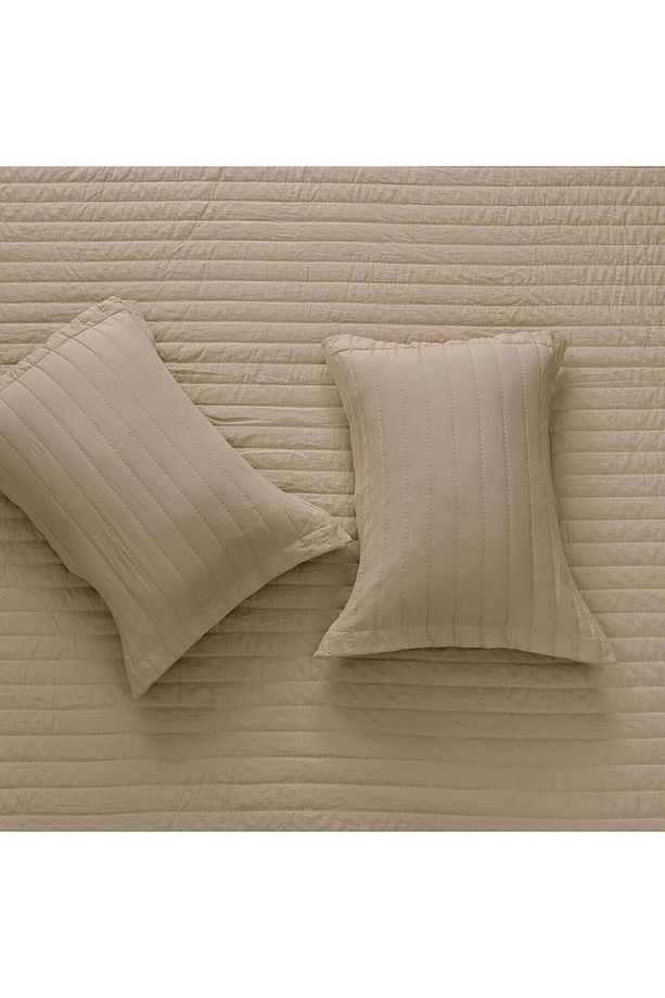 Suya Ve Lekeye Dayanıklı Çift Taraflı Kullanılabilir Mikrofiber Çift Kişilik Yatak Örtüsü Seti - 3