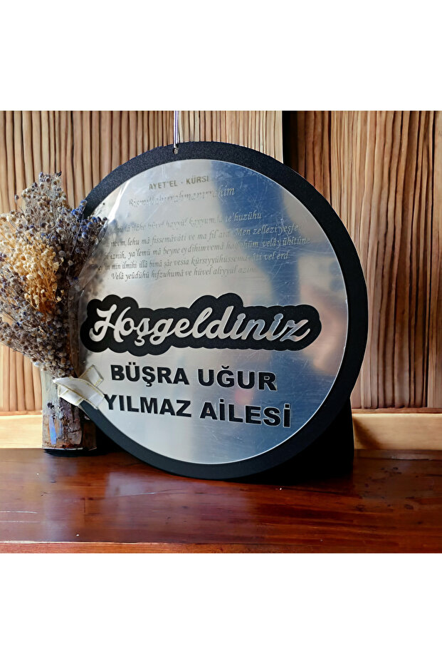 Kapı süsü pleksi