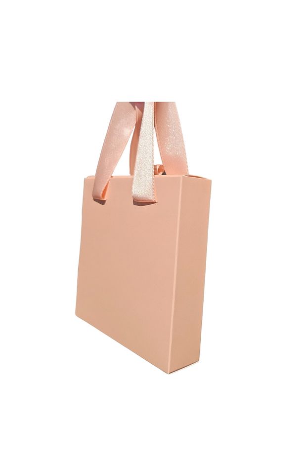 Somon 1 Adet Çekmeceli Ve Çantalı Karton Kolye&mini Set Kutusu (12x12 Cm ) - 1