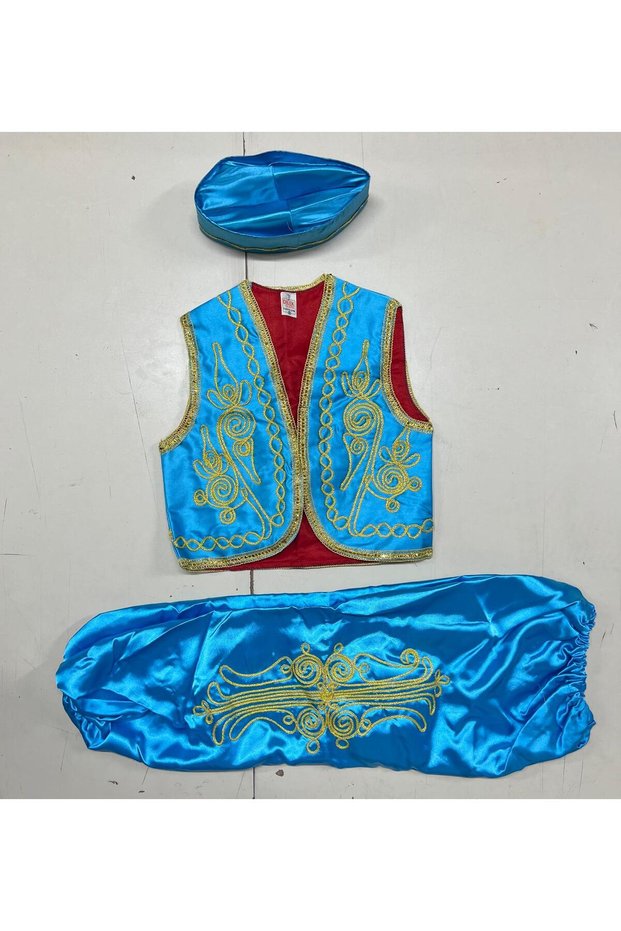 April 23 Kep Baggy Vest Costume Folklore Outfit Boy Girl Local Costume Henna Outfit