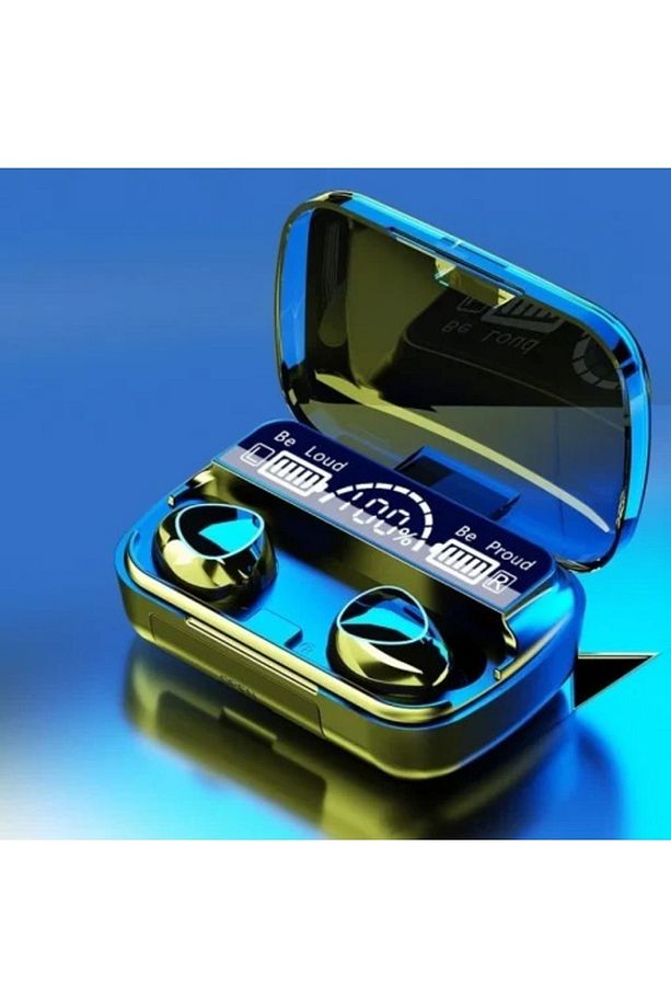 Newest M10 Bluetooth V5.3 Uyumlu Dijital Şarj Göstergeli Oyuncu Bluetooth Kulaklık - 1