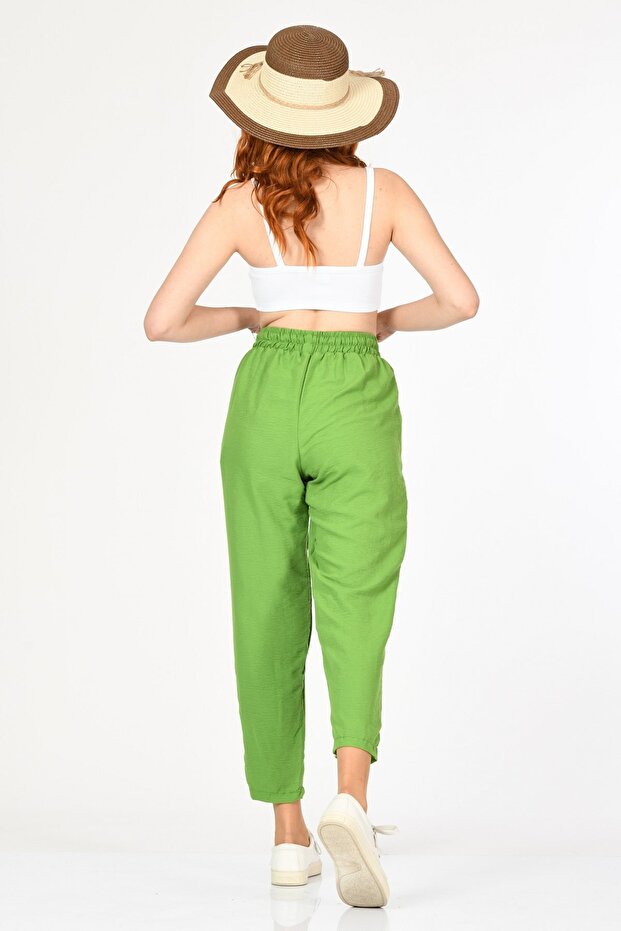 Lastikli Salaş Pantolon - 5