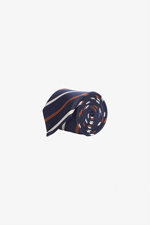 Men's Tie - Laci̇-ekru Patterned