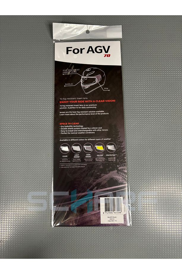 K1/K3 SV/K5 AGV GT2 UYUMLU PINLOCK GT4-2 UYUMSUZDUR - 3