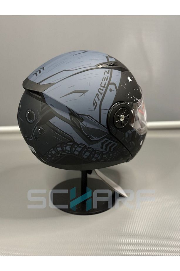 Scharf Jk 115 Güneş Vizörlü Çene Açılır Kask - 6