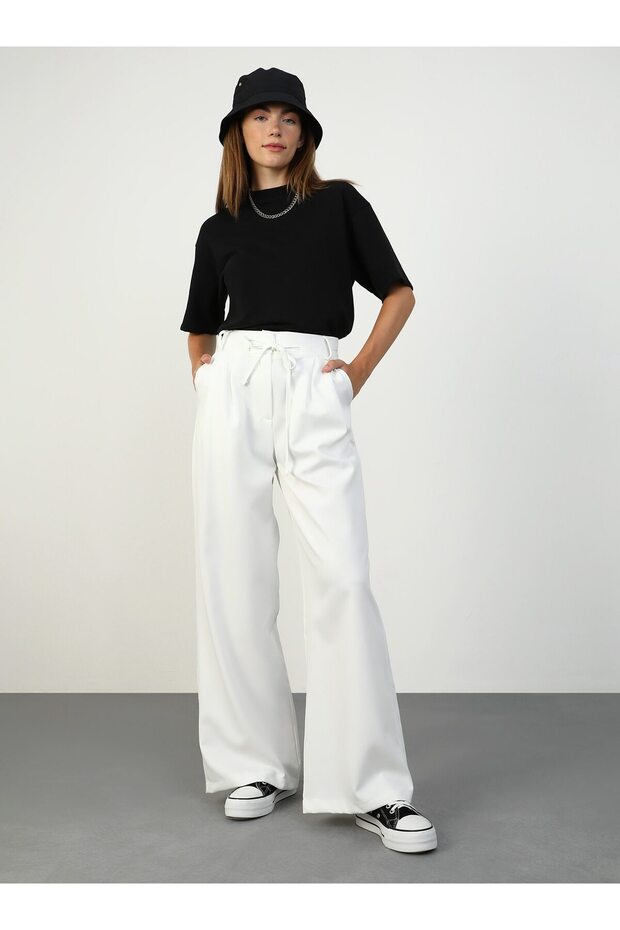 بنطلون أبيض بنين - 1