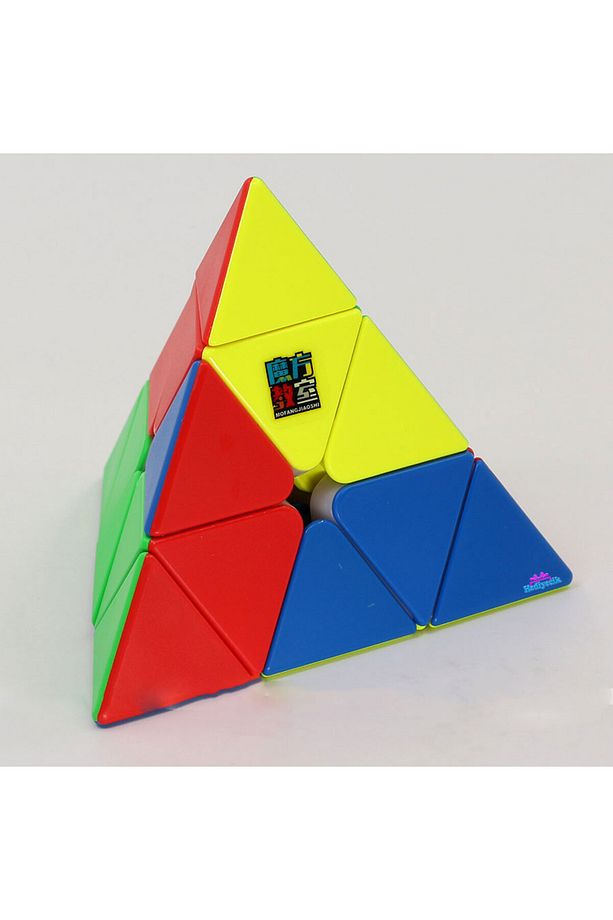 Moyu Speed Pyraminx Mıknatıslı Manyetik Zeka Küpü Akıl Küpü  Küp Stickerless - 5