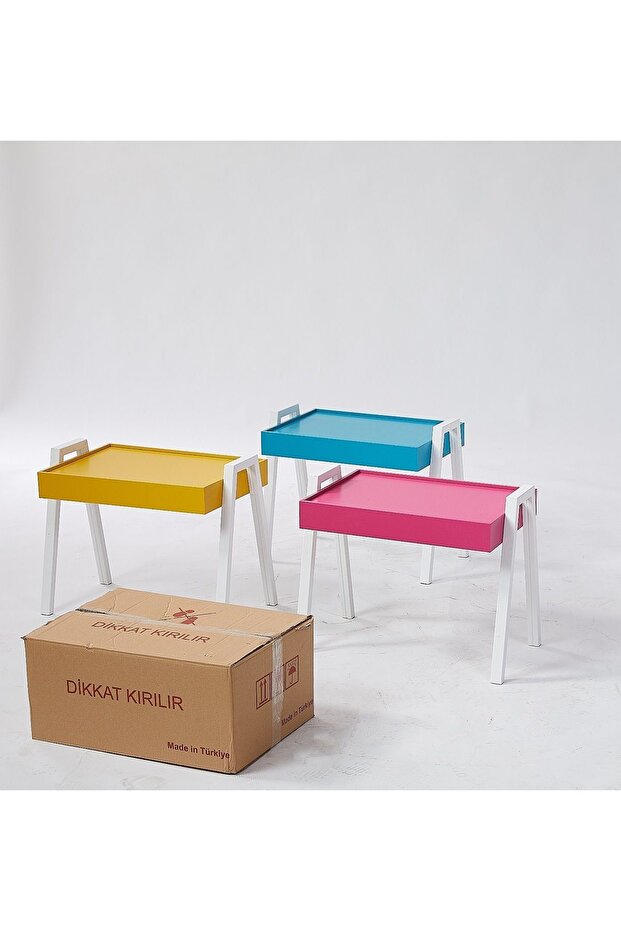 Britishome Tepsi Zigon Sehpa - 7