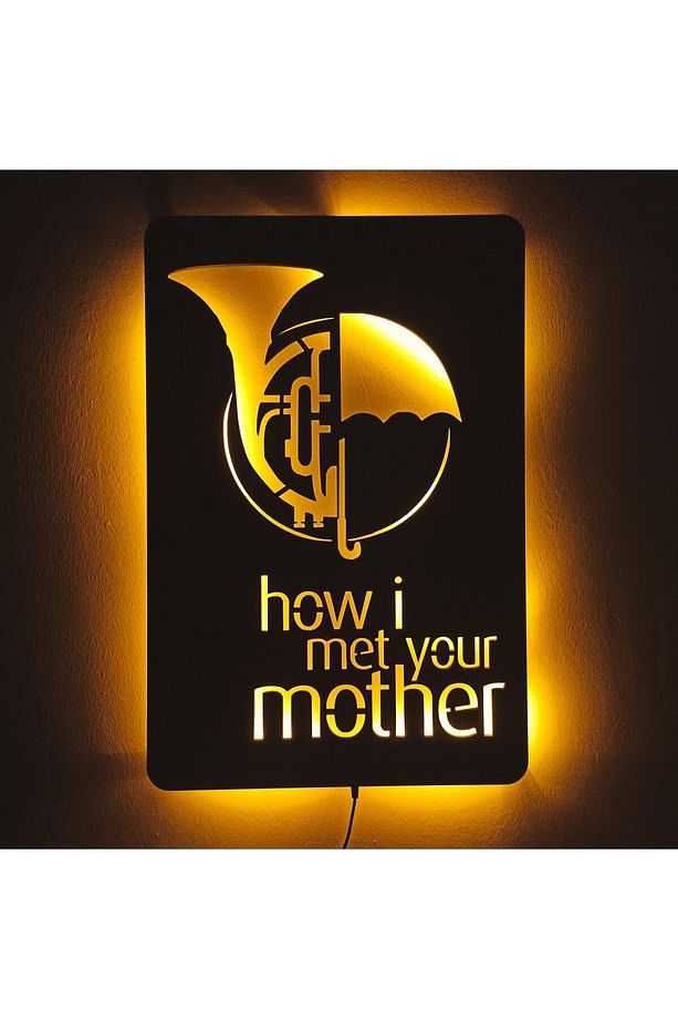 How I Met Your Mother Led Işıklı Tablo - 1