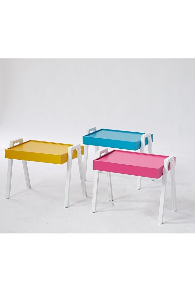 Britishome Tepsi Zigon Sehpa - 6