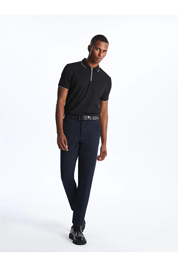 Lcw Vision Navy Blue Slim Fit Men's Chino Pants