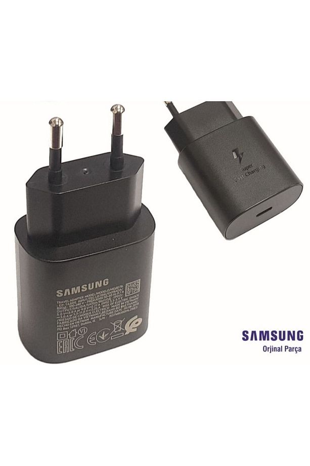 Orjinal Type-c Girişli Fast-hızlı Şarj Adaptörü Başlığı 25w-25walt (SİYAH) - 1