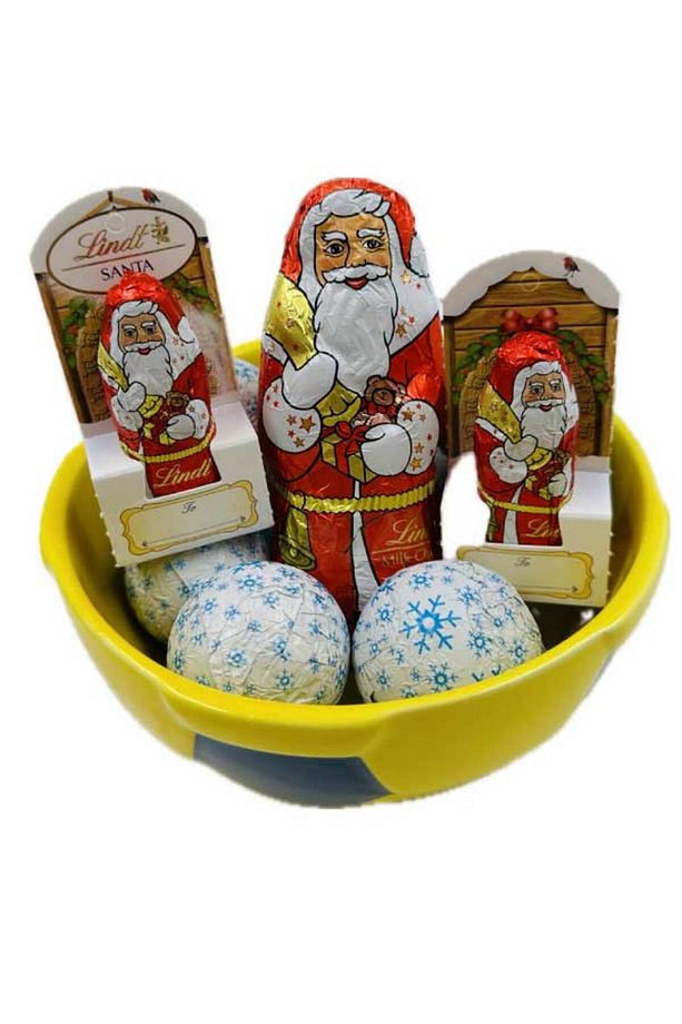 Fb Noel Taraftar Çikolata Paketi İthal Snow ball Yumurta Noel baba paketi - 2