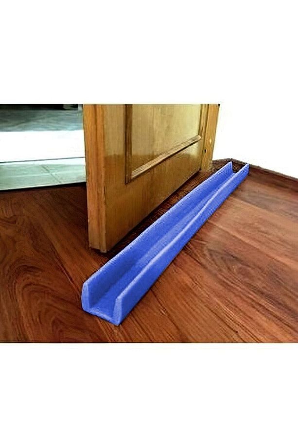U40 Mavi 100 Cm 4 Adet Kapı Altı Izolasyon Süngeri Kapı Altı U Köşebent Koruyucu - 1