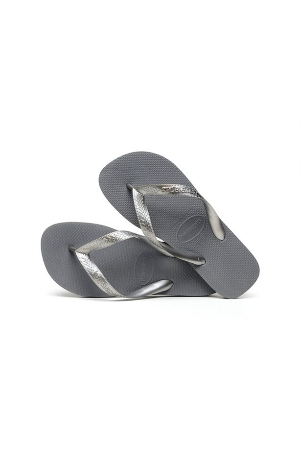 Hav. Top Tıras Steel Grey Kadın Terlik - 4