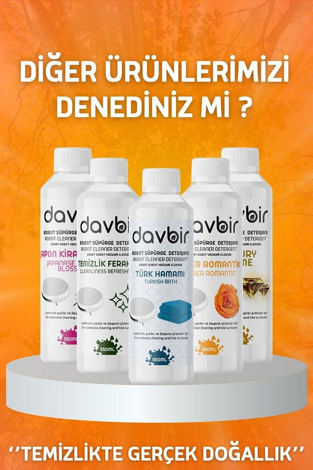 Amber Romantik Kokulu Akıllı Robot Süpürge Deterjanı,Sprey Mop Deterjanı,Yüzey Temizleyici 550ml - 7
