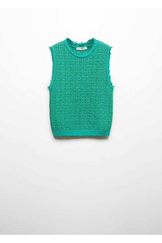 Dikişsiz tüvit bluz - 3