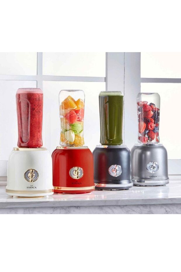 خلاط عصير شخصي ريترو شخصي أسود - 2