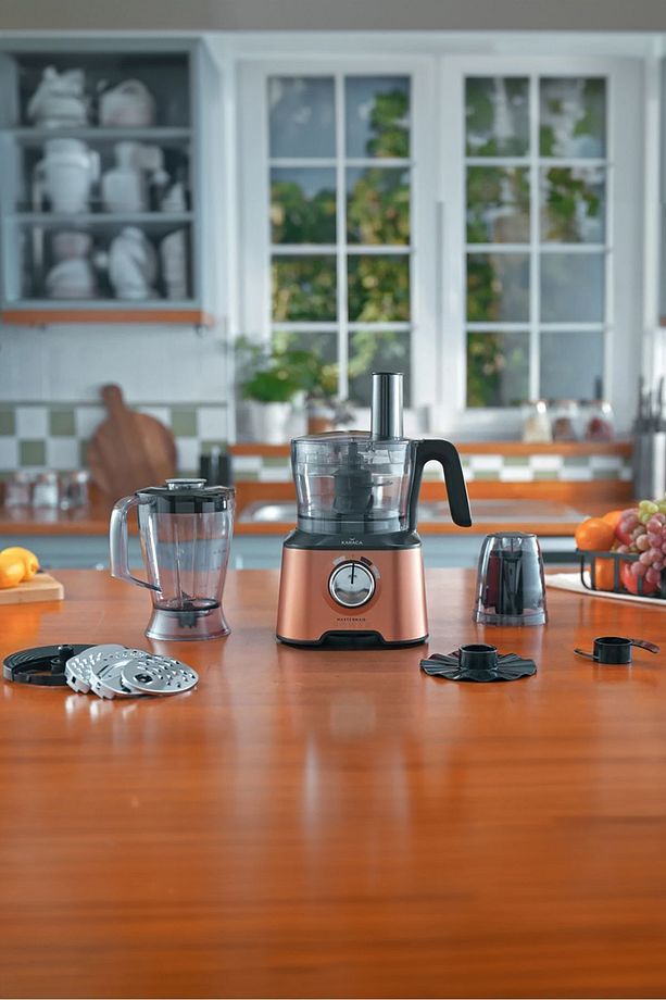 Mastermaid Power Multifunctional 10 In 1 Bronzy Mutfak Robotu, Blender Seti 2000w - 1