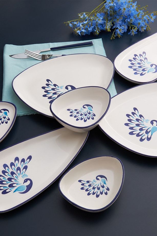 Peacock 24 Parça 6 Kişilik Kahvaltı Seti - 2