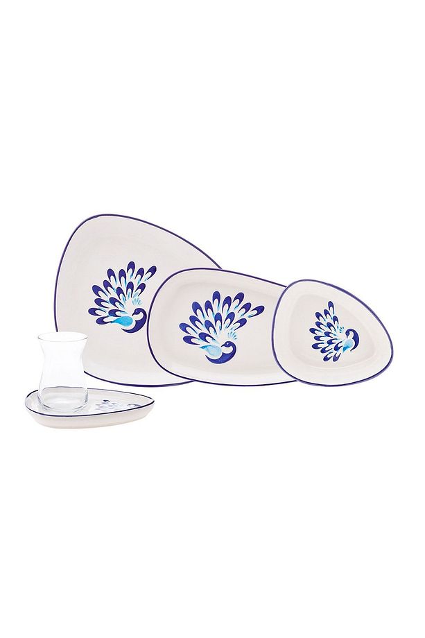 Peacock 24 Parça 6 Kişilik Kahvaltı Seti - 4