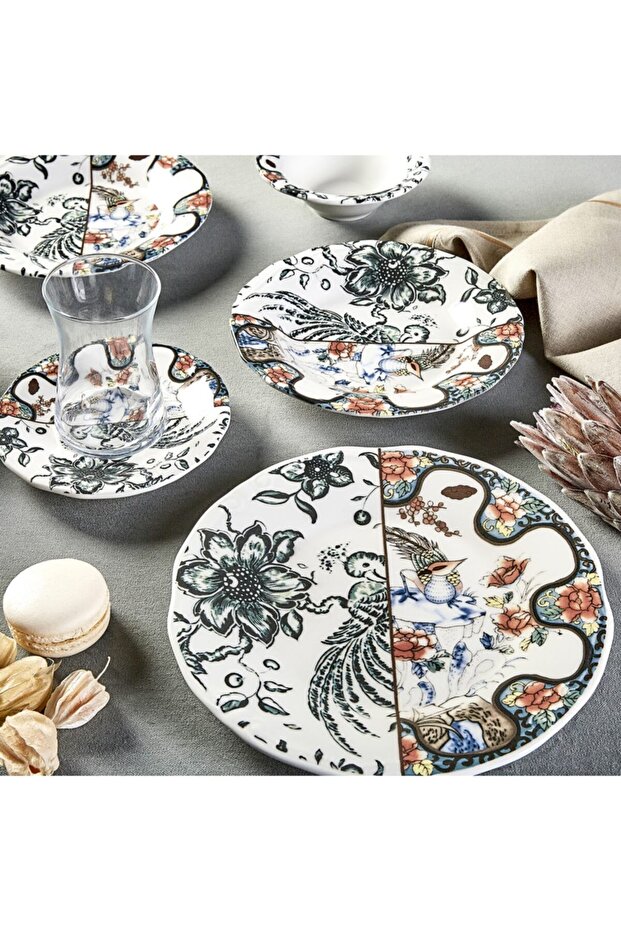Anka 18 Piece Breakfast Set for 4 People