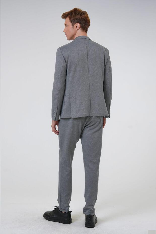 Slimfit Plain Suit - 4