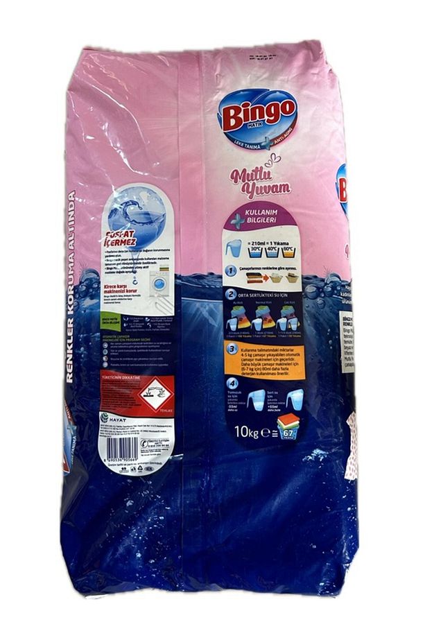 Mutlu Yuvam Toz Deterjan Tüm Renkler 10 KG - 2