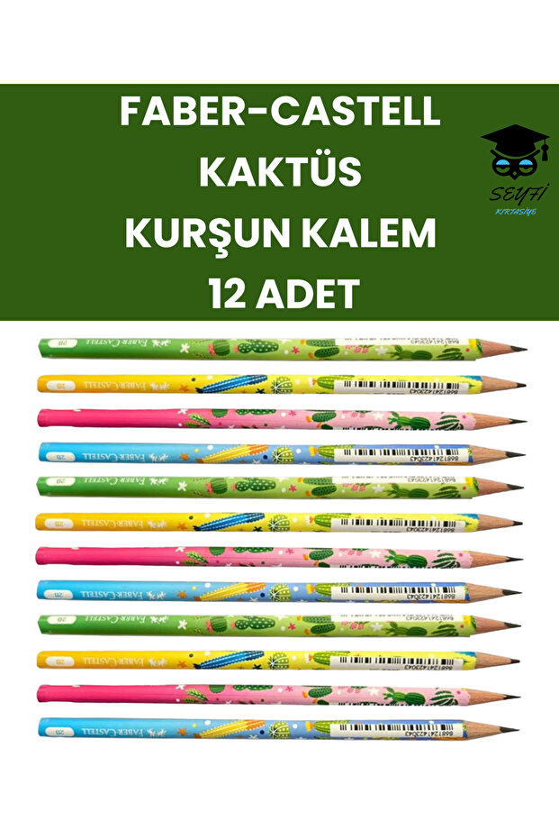 Cactus Pencil Set 12 Pieces Faber-Castell