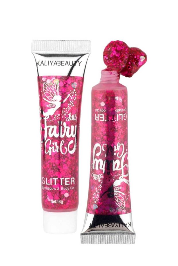 Face and Body Fairy Girl Glitter Gel Silver 6 Different Glitter Shades and Colors