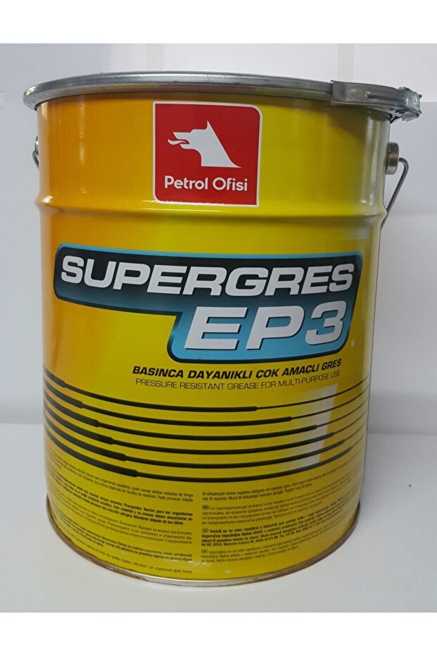 Super Gres Ep 3 15 Kg Lıtyum Sabunlu Gres - 1