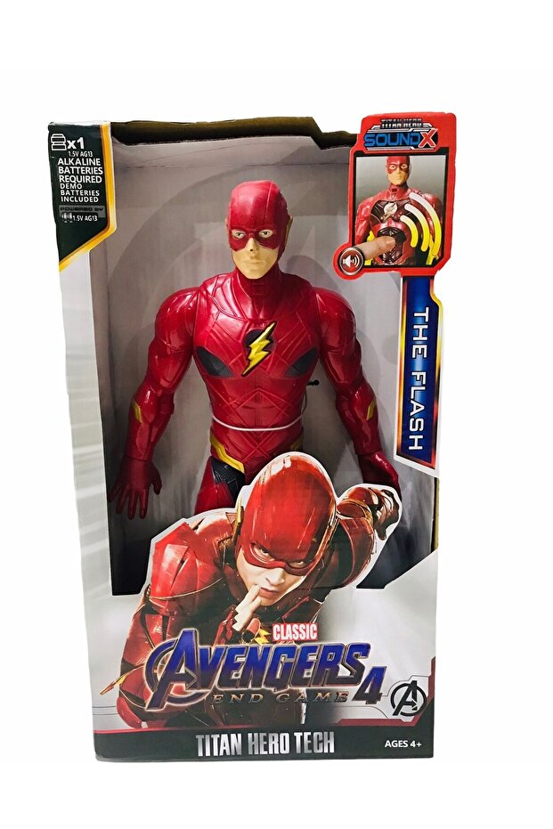Flash Sesli Işıklı 30 Cm Figür Oyuncak - 3
