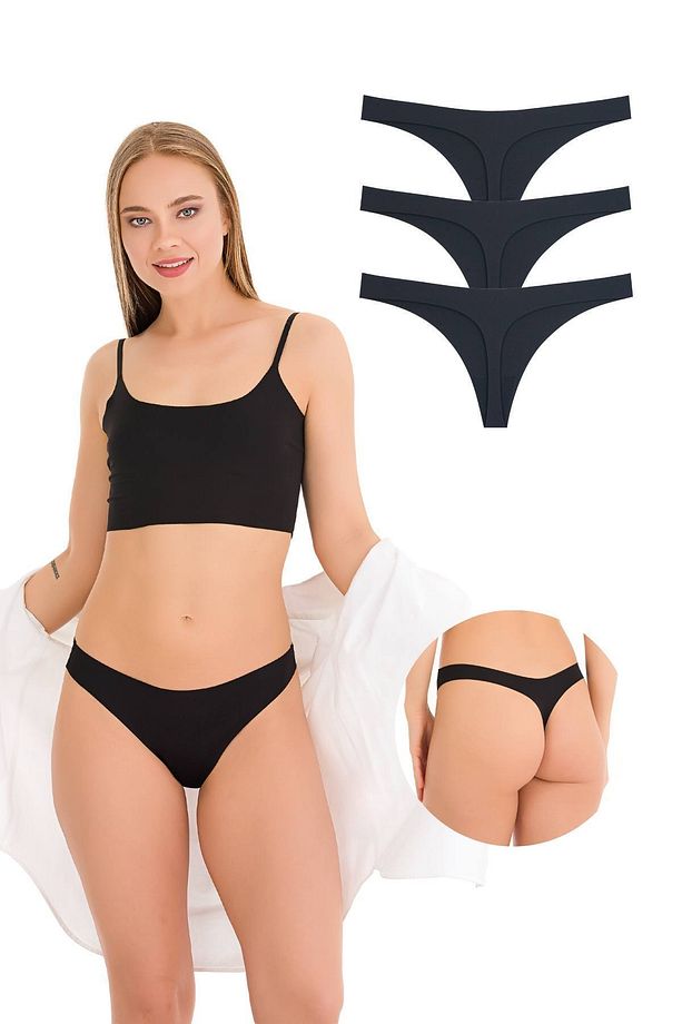 351 Kadın Lazer String Tanga Külot Paketi 351-v3 - 1