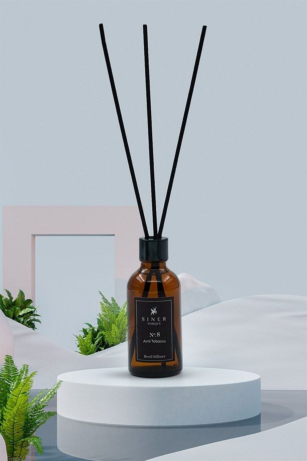 Reed Diffuser No8 Anti Tabacco Bambu Çubuklu Oda Kokusu Kötü Koku Giderici Formül Bambu8 30ml - 2