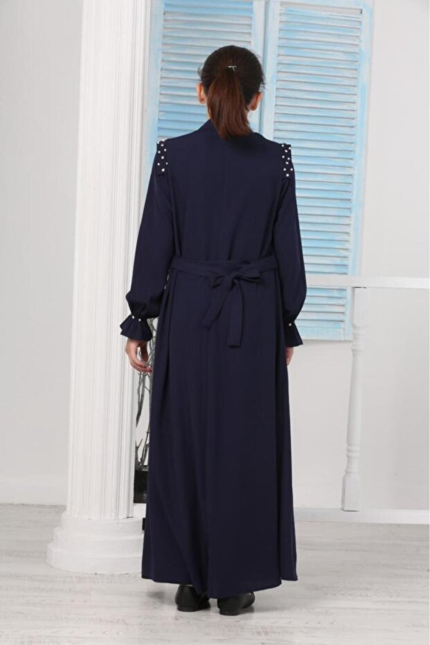 Rochie cu maneci elastice - 6