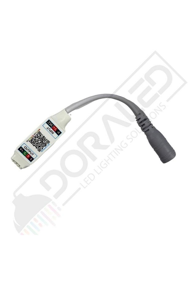 Bluetooth Cep Telefonundan Rgb Şerit Led Kontrol Modülü 6a 5-24v - 2