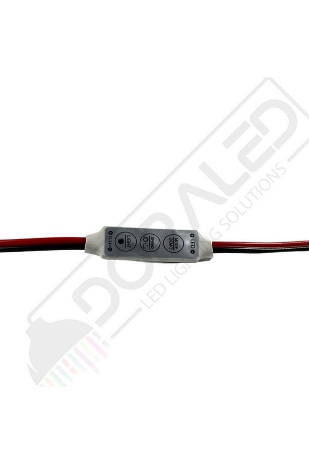 5-24 Volt 3 Tuşlu Mini Dimmer Flaşör Led Animasyon Devresi - 1