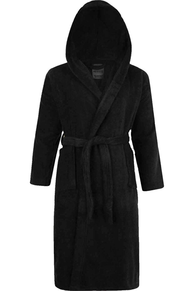 Kapşonlu Bornoz - 1