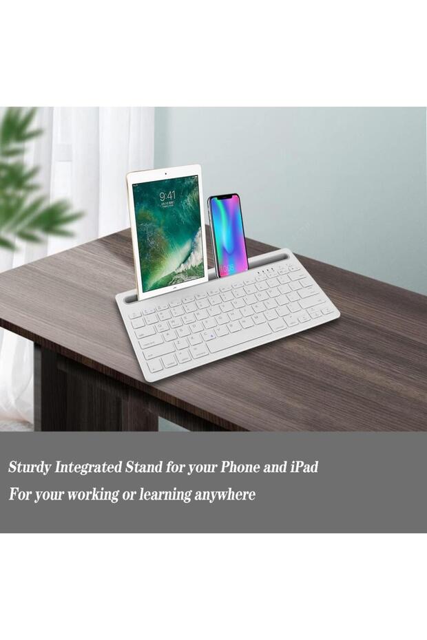 Lenovo Yoga Tab 11 ZA8W0004TR 11" Uyumlu Kablosuz Bluetooth Şarj Edilebilir Tablet Telefon Standlı K - 5
