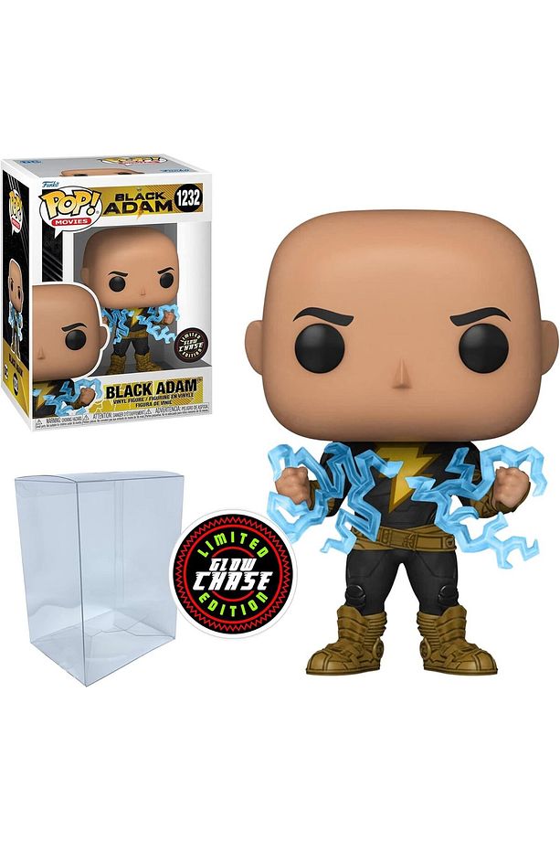 Black Adam (Lightning) Chase Funko Pop Figür - 3