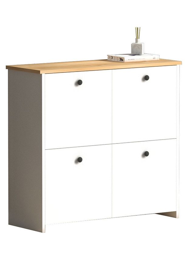Beyaz Cube Ayakkabılık Country Ayakkabılık Cube Ayakkabılı - 4