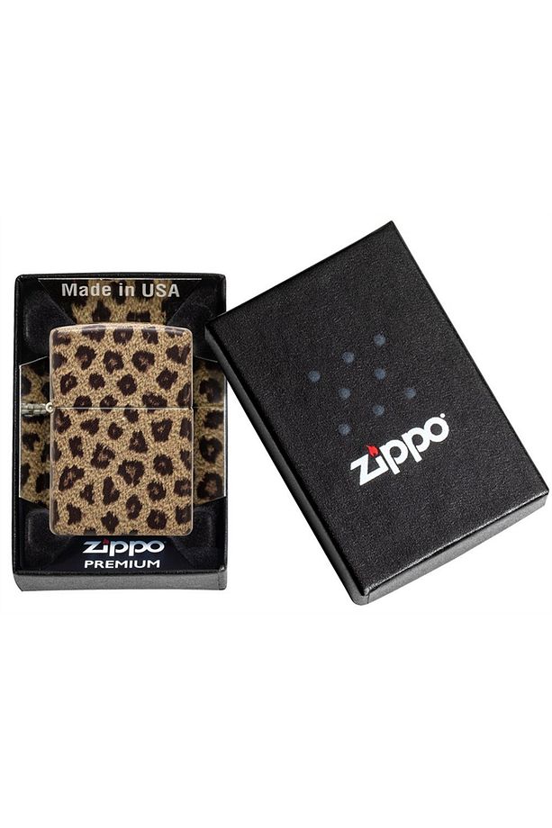Leopard Print Design Çakmak - 3