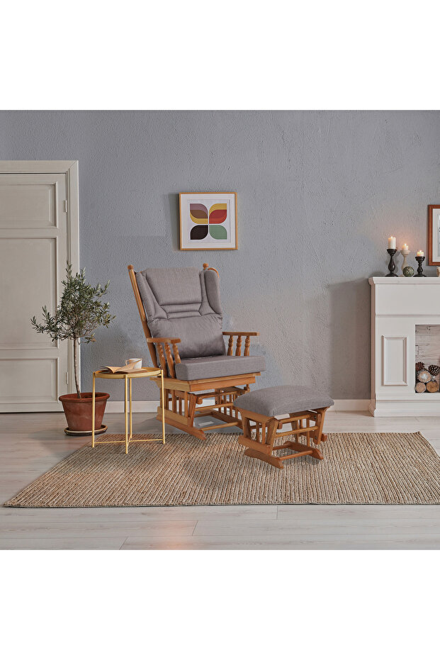 RELAX SALLANAN SANDALYE GRİ - 2