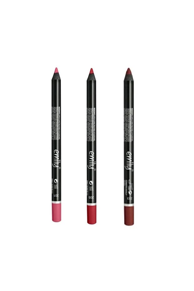 EMİLY 3-PIECE LIP PENCIL NO: 201-205-223