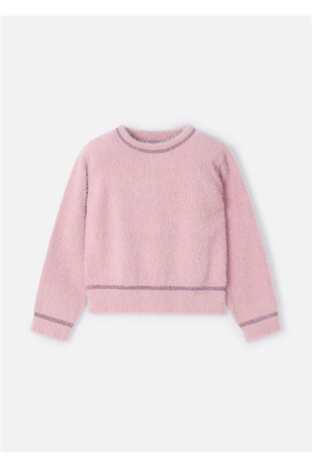 Girl's Sweater Pink 4353